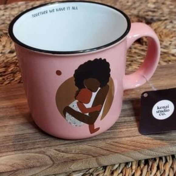 Kenzi Studio Co. Other - Kenzi Studio Co. "TOGETHER WE HAVE IT ALL" Mommy and Child Mug